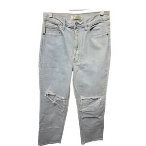 Light Wash Distressed Boyfriend Jeans - Better Me - 9